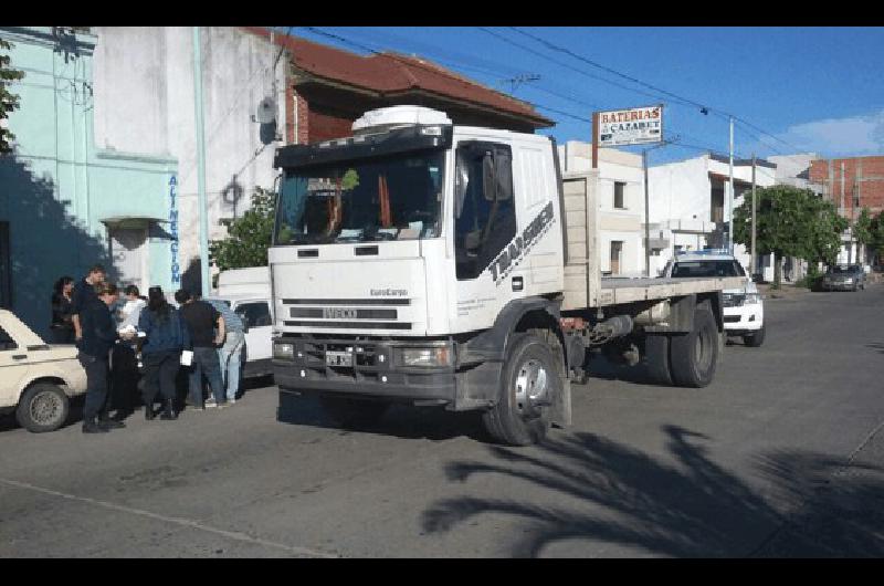 El accidente ocurriÃ³ sobre la avenida ColÃ³n entre DeÃ�n Funes y Laprida 