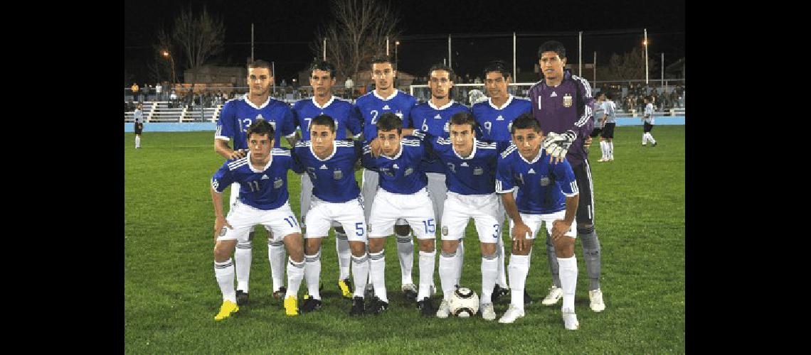 El equipo Sub 20 que llegÃ³ en 2010 a OlavarrÃ­a 