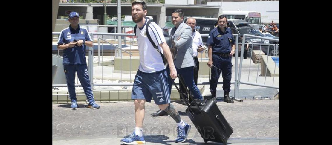 Messi vomitoacute en el aire