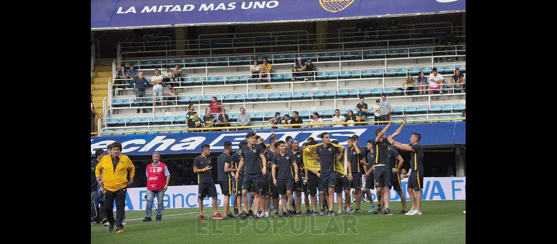 Agustiacuten Osinaga dio la vuelta <br>este domingo en La Bombonera