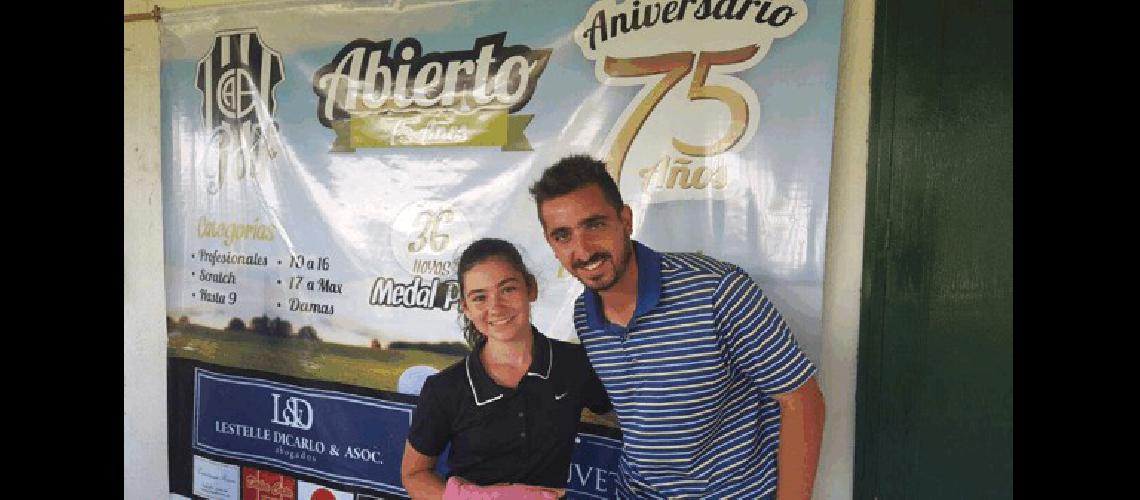 Manuela Alvarez junto con Juan Manuel GarcÃ­a Pinto 