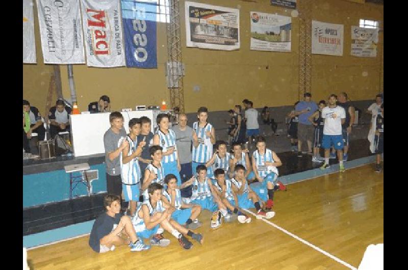 Racing de La Madrid se coronÃ³ en el torneo Sub 13 de la ABO 