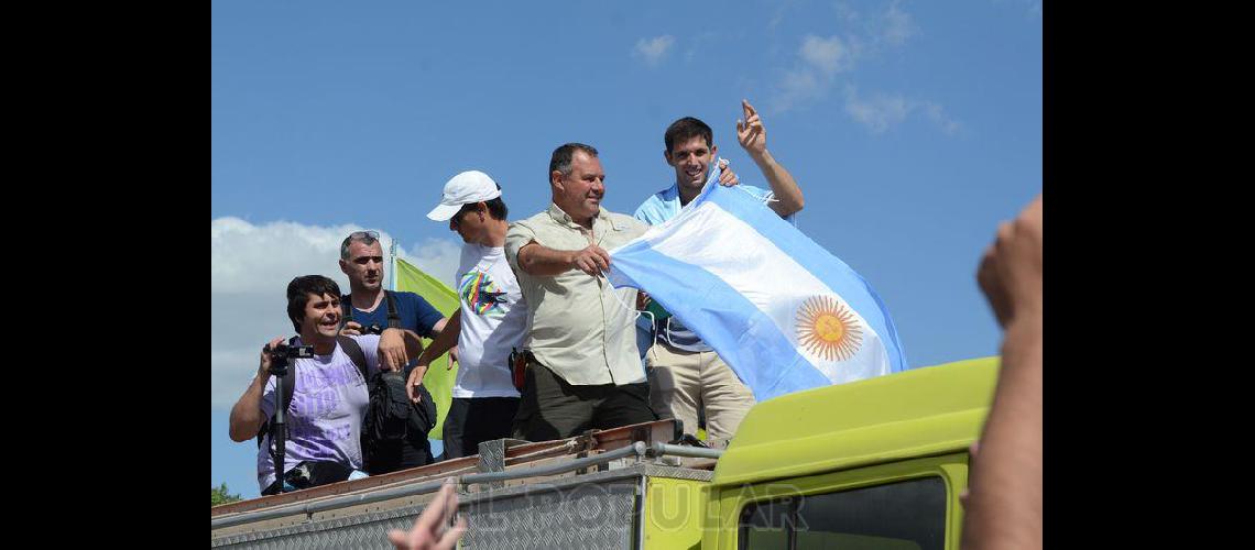 Imaacutegenes de la llegada de Delbonis