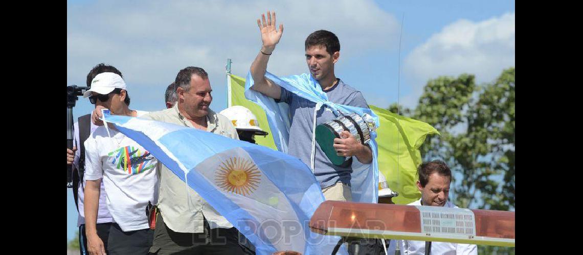 Imaacutegenes de la llegada de Delbonis