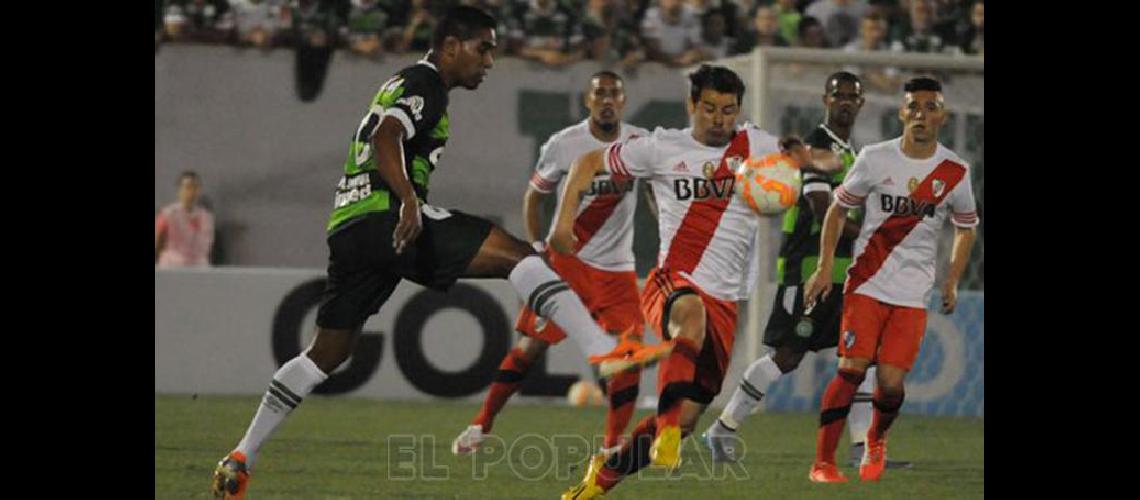 River y Chapecoense jugaron el aÃ±o pasado por la Copa Sudamericano 