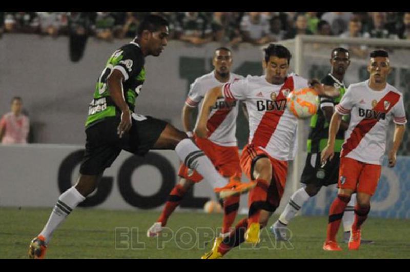 River y Chapecoense jugaron el aÃ±o pasado por la Copa Sudamericano 