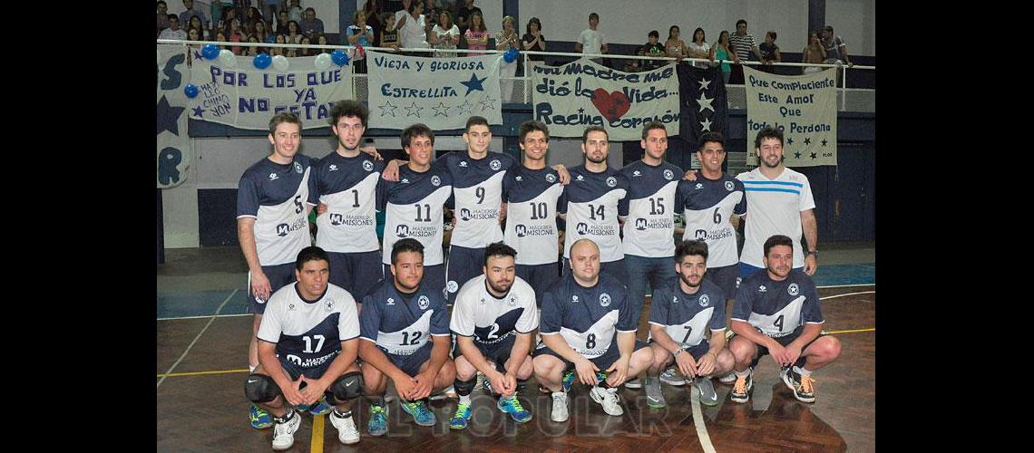 Racing campeoacuten de primera caballeros