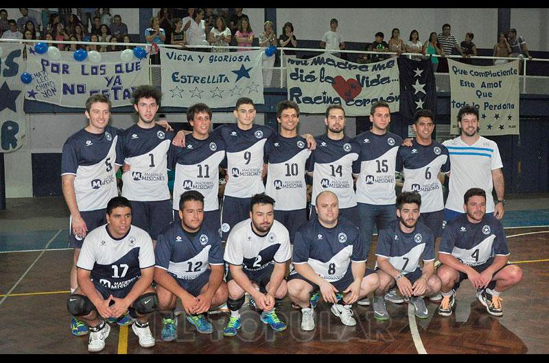 Racing campeoacuten de primera caballeros