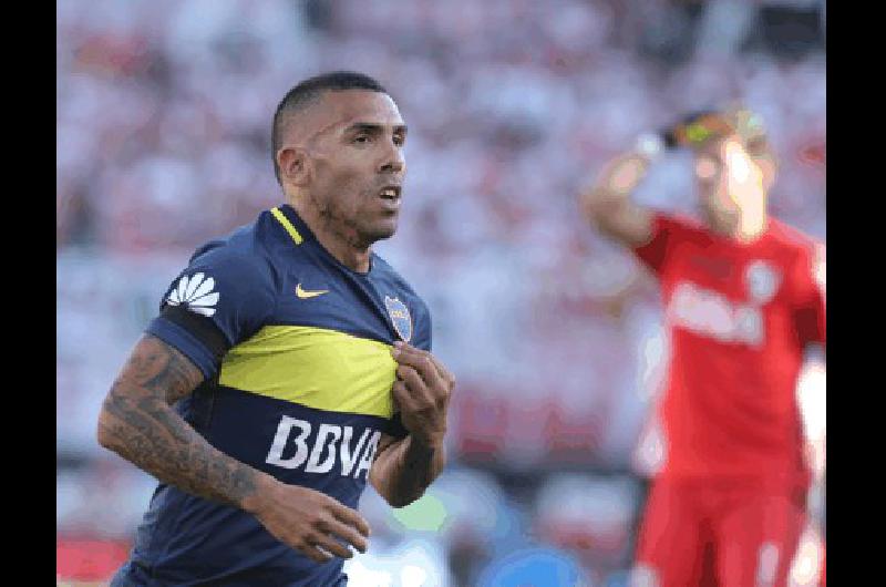 Carlos Tevez fue la gran figura del SuperclÃsico que ayer ganÃ³ Boca Juniors en el Monumental 