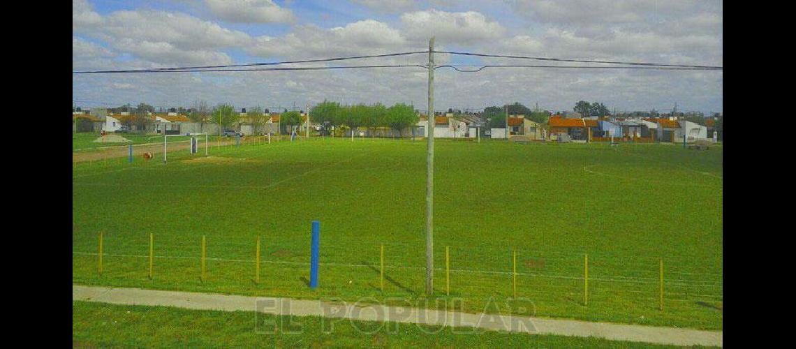 Sierra Chica FC inaugura su cancha