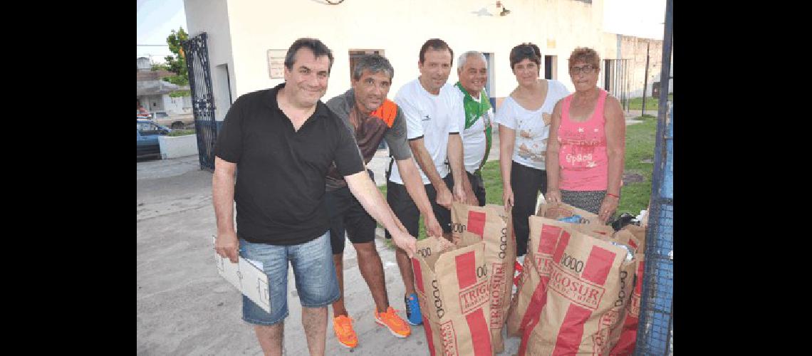 Los elementos fueron entregados al Hogar de Ancianos y al Hogar de NiÃ±as 