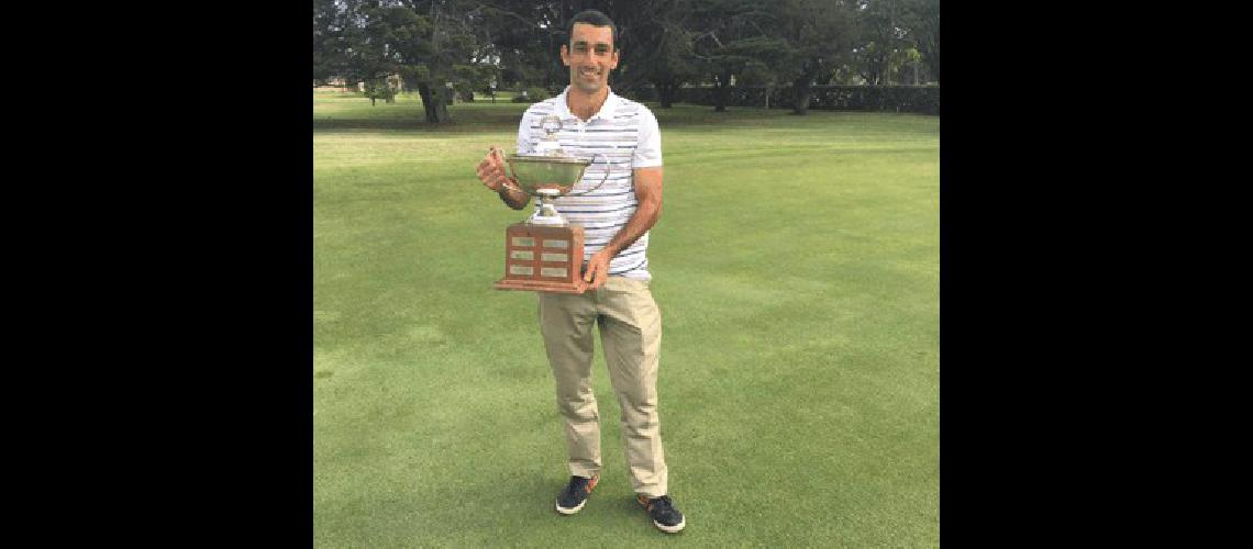 El golfista ganÃ³ los torneos mÃs importantes en Estudiantes 