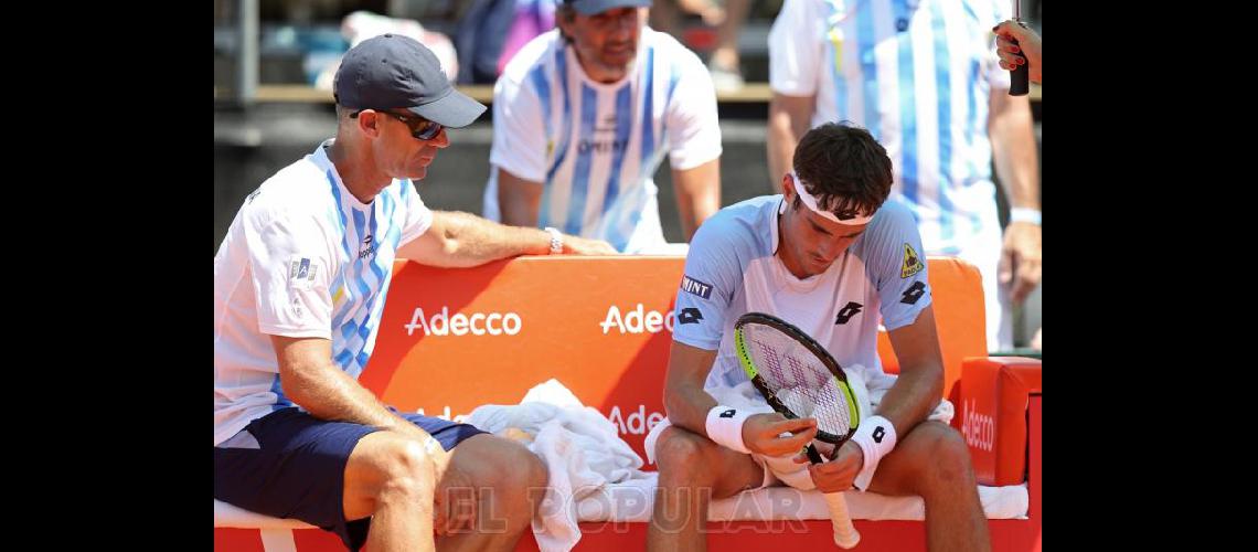 Fognini lo dio vuelta ante Pella <br>y la Argentina jugaraacute Repechaje