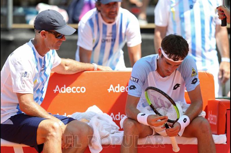 Fognini lo dio vuelta ante Pella <br>y la Argentina jugaraacute Repechaje