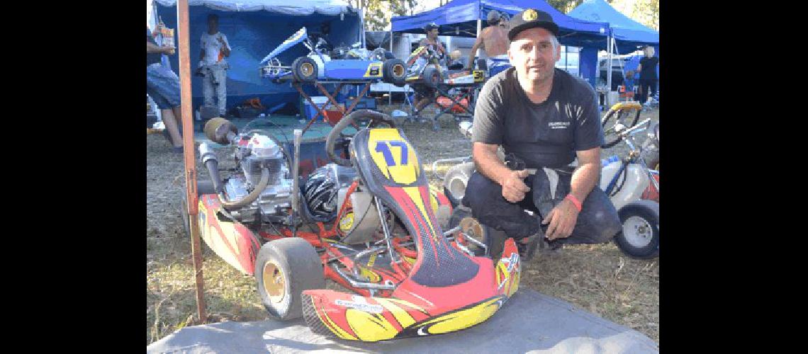 Gran retorno del hinojense AgustÃ­n Carpinetti en Cajero 150cc 