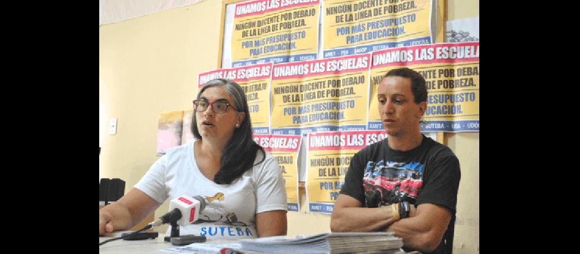 Los dirigentes del Suteba analizaron el cuadro de situaciÃ³n del conflicto docente 