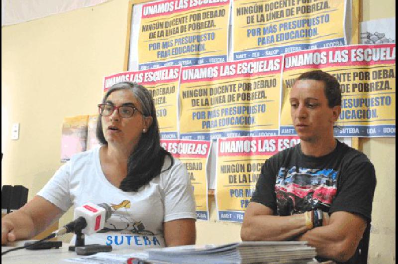 Los dirigentes del Suteba analizaron el cuadro de situaciÃ³n del conflicto docente 