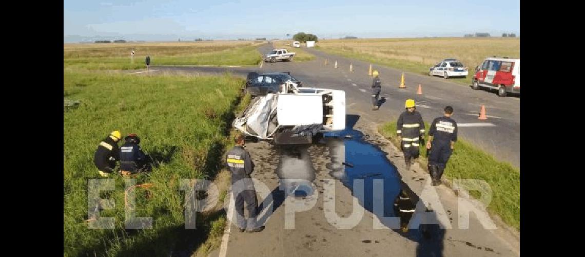 Un hombre de Pringles perdiÃ³ la vida al chocar en su auto contra otro en el cruce de las rutas 76 y 51 