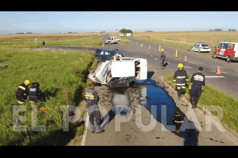 Un hombre de Pringles perdiÃ³ la vida al chocar en su auto contra otro en el cruce de las rutas 76 y 51 