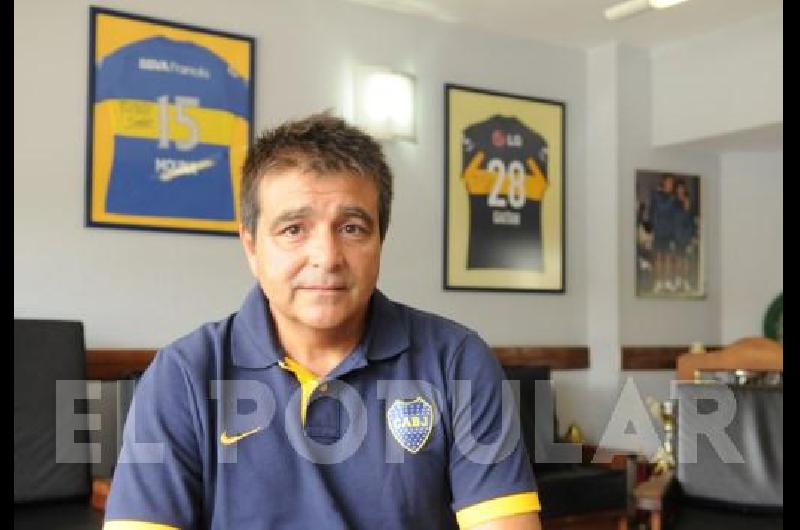 Claudio Vivas coordinador general de las inferiores de Boca 