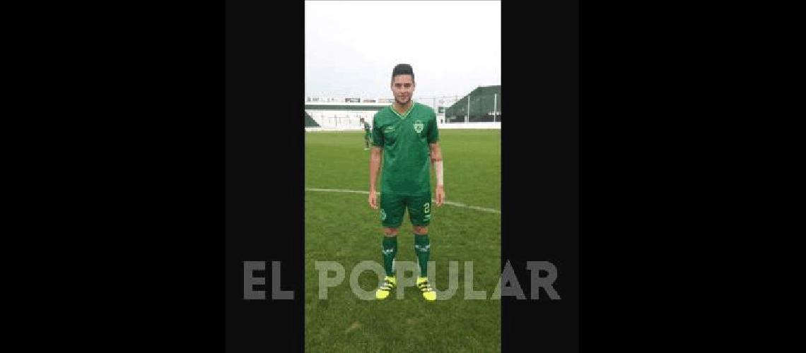 Braian Salvareschi con la camiseta de Sarmiento Ahora ya estÃ instalado en River Plate 