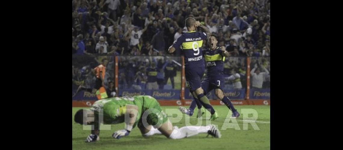 DarÃ­o Benedetto anotÃ³ ayer el gol de los xeneizes en La Bombonera 