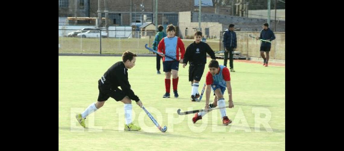 Estudiantes y LilÃ�n jugaron en la cancha sintÃ©tica del albinegro 