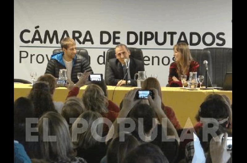 Marcelo Morante fue uno de los disertantes en el inicio del Congreso de Cannabis y Salud 