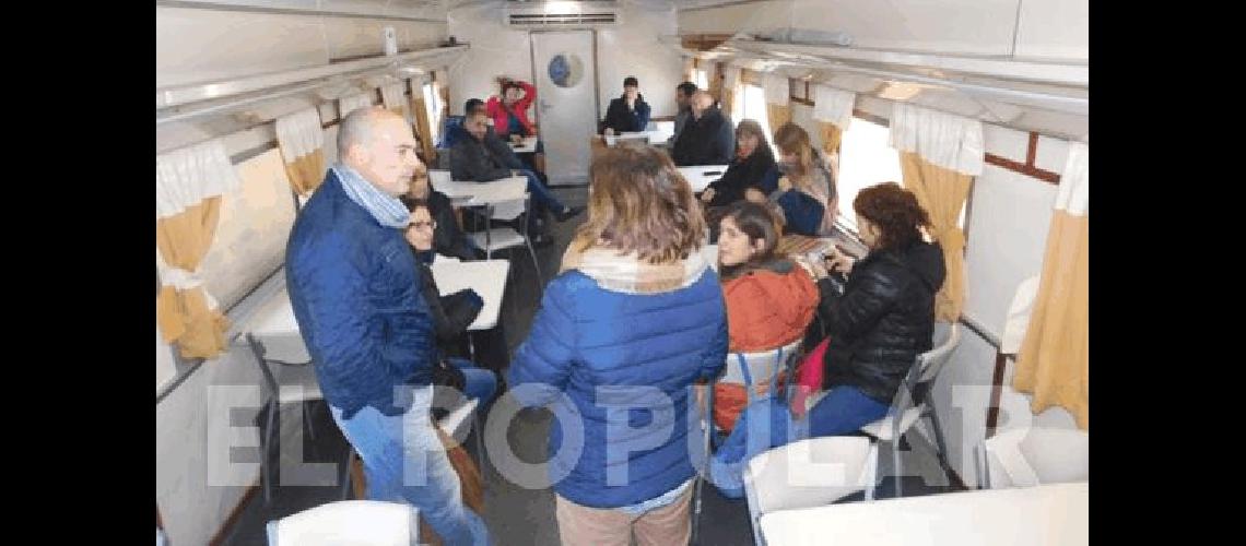 El Intendente recorriÃ³ en la semana el tren sanitario 