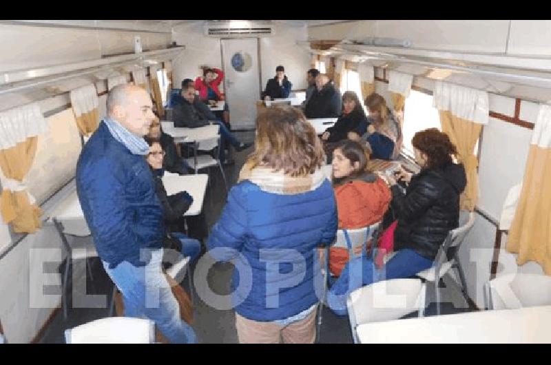 El Intendente recorriÃ³ en la semana el tren sanitario 