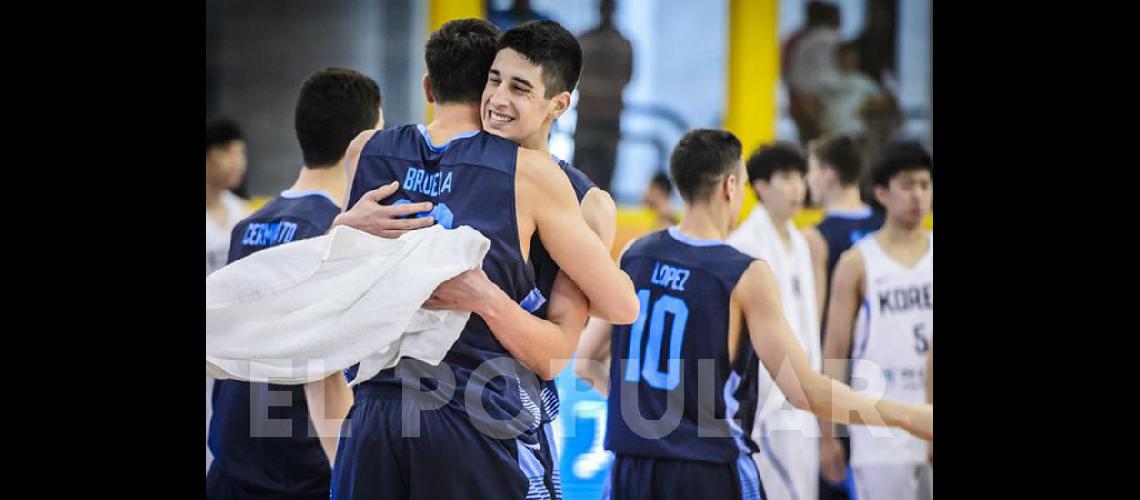 Primer triunfo de los chicos argentinos