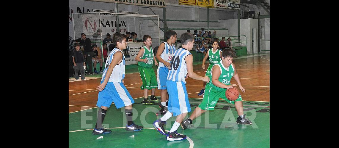 Los maacutes chicos definieron a sus campeones