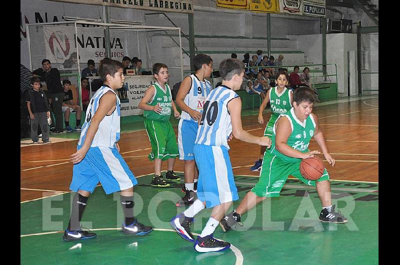 Los maacutes chicos definieron a sus campeones