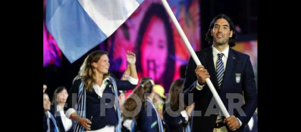 Luis Scola fue el abanderado de la delegaciÃ³n de la Argentina en RÃ­o de Janeiro 2016 