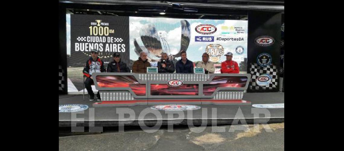 El evento inÃ©dito del domingo fue presentado recientemente por las autoridades de la ACTC 