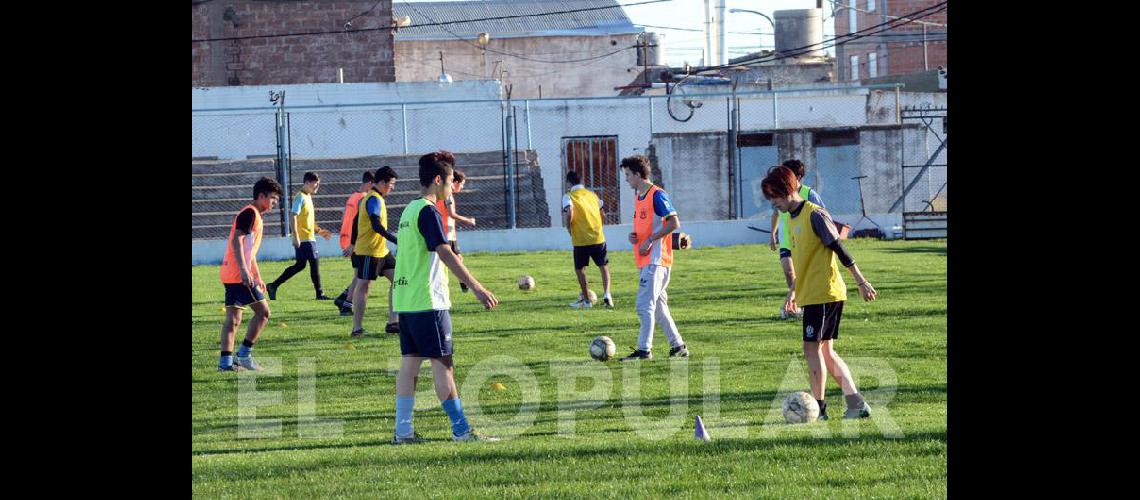 La Sub 15 olavarriense comenzoacute sus entrenamientos