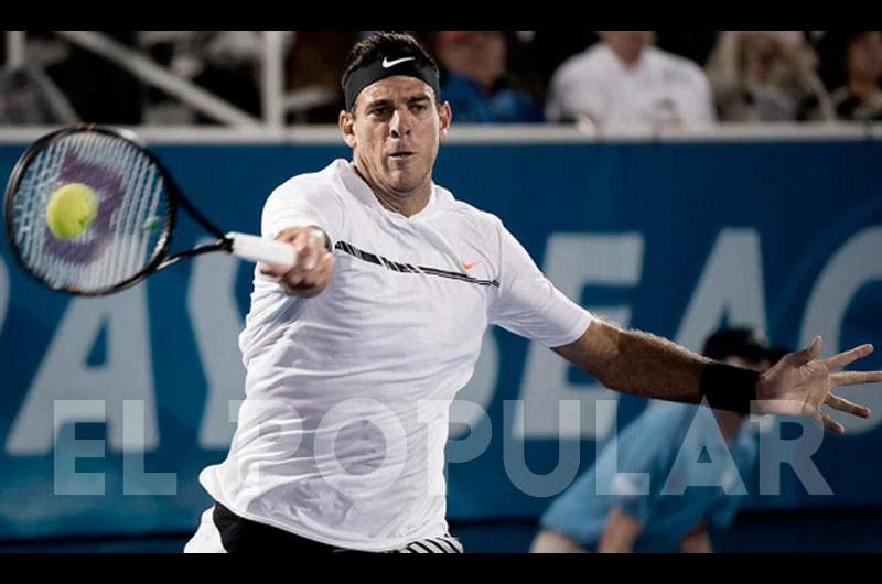 Del Potro ganoacute en el debut