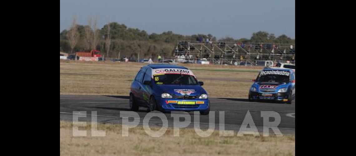 Sergio Giacomasso el Ãºnico olavarriense en pista 