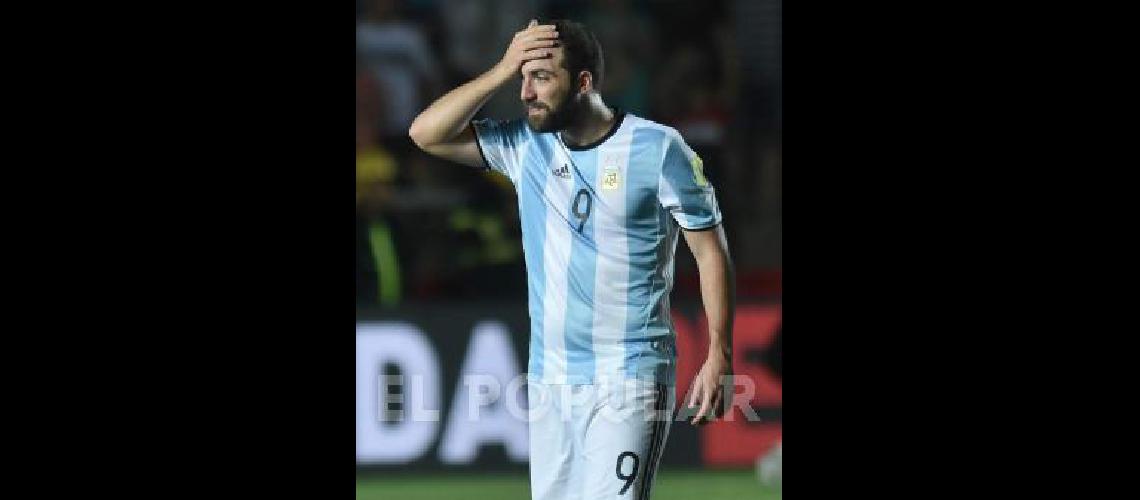 Gonzalo HiguaÃ­n el ausente en la primera lista de Jorge Sampaoli 