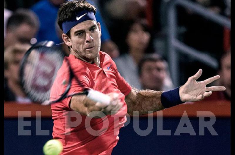 Del Potro ganoacute en su debut