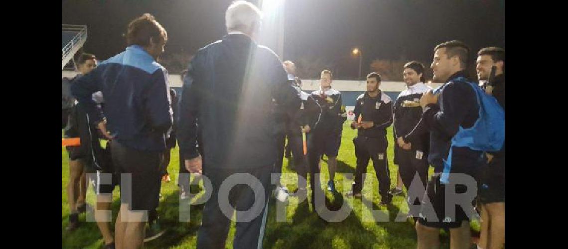 CÃ©sar Arouxet ya trabaja con el plantel arbitral olavarriense 