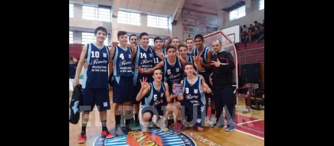 Francisco Erdocia DT del Sub 13 de la ABO dirige a Racing de General La Madrid 