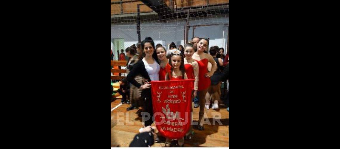 Buenas actuaciÃ³n de patinadoras lamatritenses en Tandil 