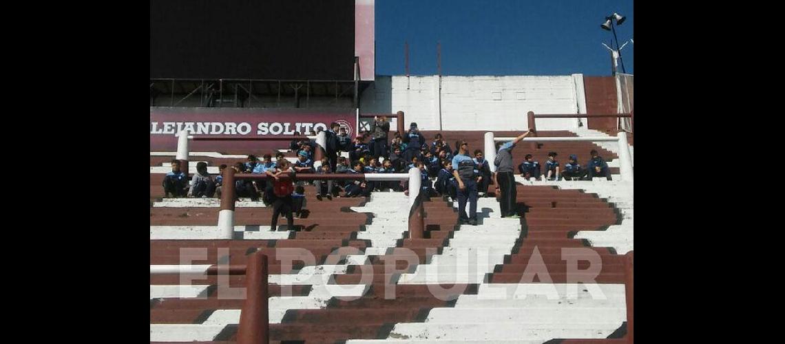 Ferro tuvo sus minutos ante Lanus