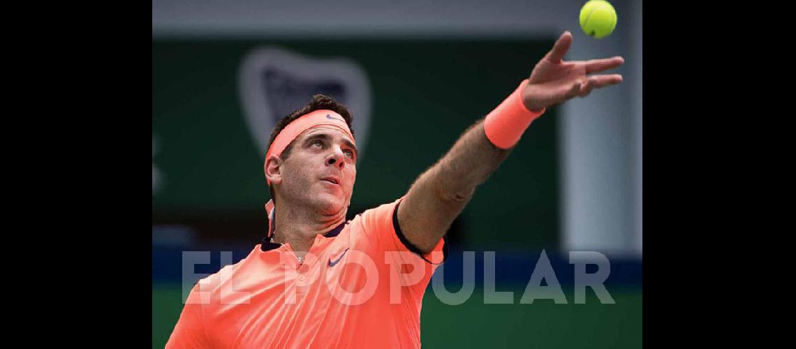 Del Potro estaacute en cuartos de final