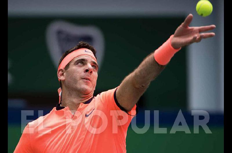 Del Potro estaacute en cuartos de final