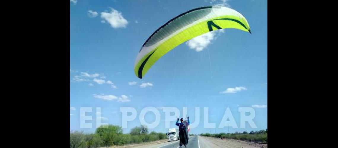 El parapentista lamatritense continÃºa destacÃ�ndose entre los mejores pilotos del paÃ­s 