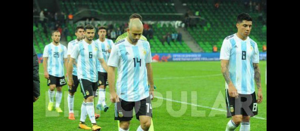 La Argentina sin Lionel Messi empezÃ³ bien pero terminÃ³ muy mal el amistoso de ayer 