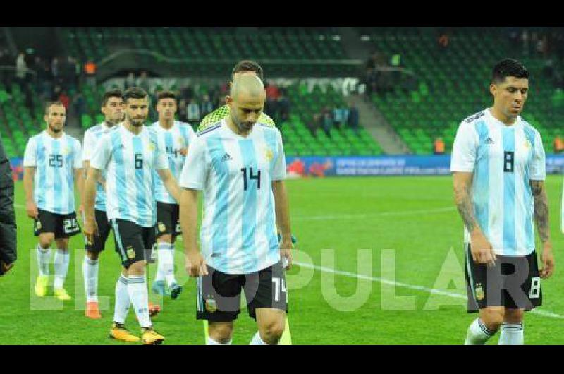 La Argentina sin Lionel Messi empezÃ³ bien pero terminÃ³ muy mal el amistoso de ayer 