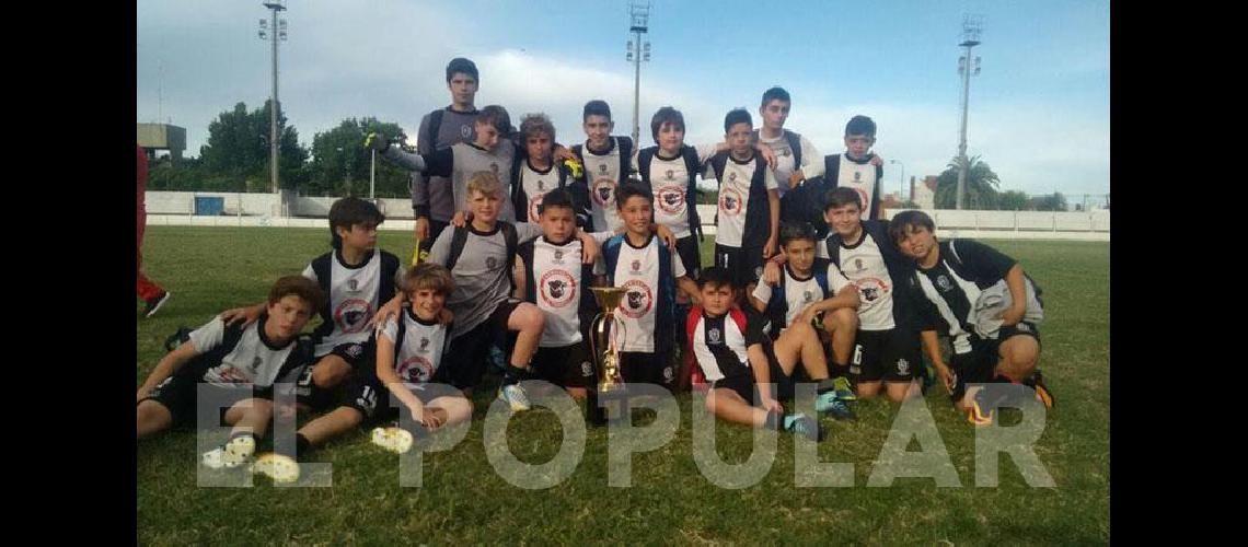 Los Gallitos fueron subcampeones en Bolivar